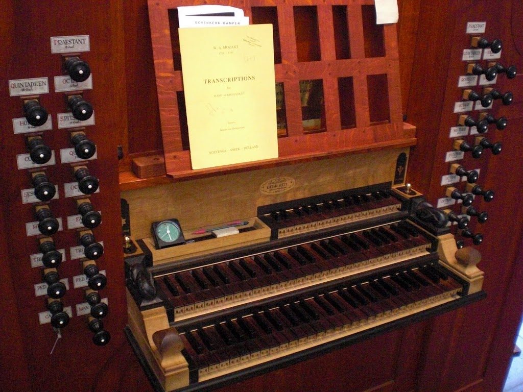 Speeltafel koororgel