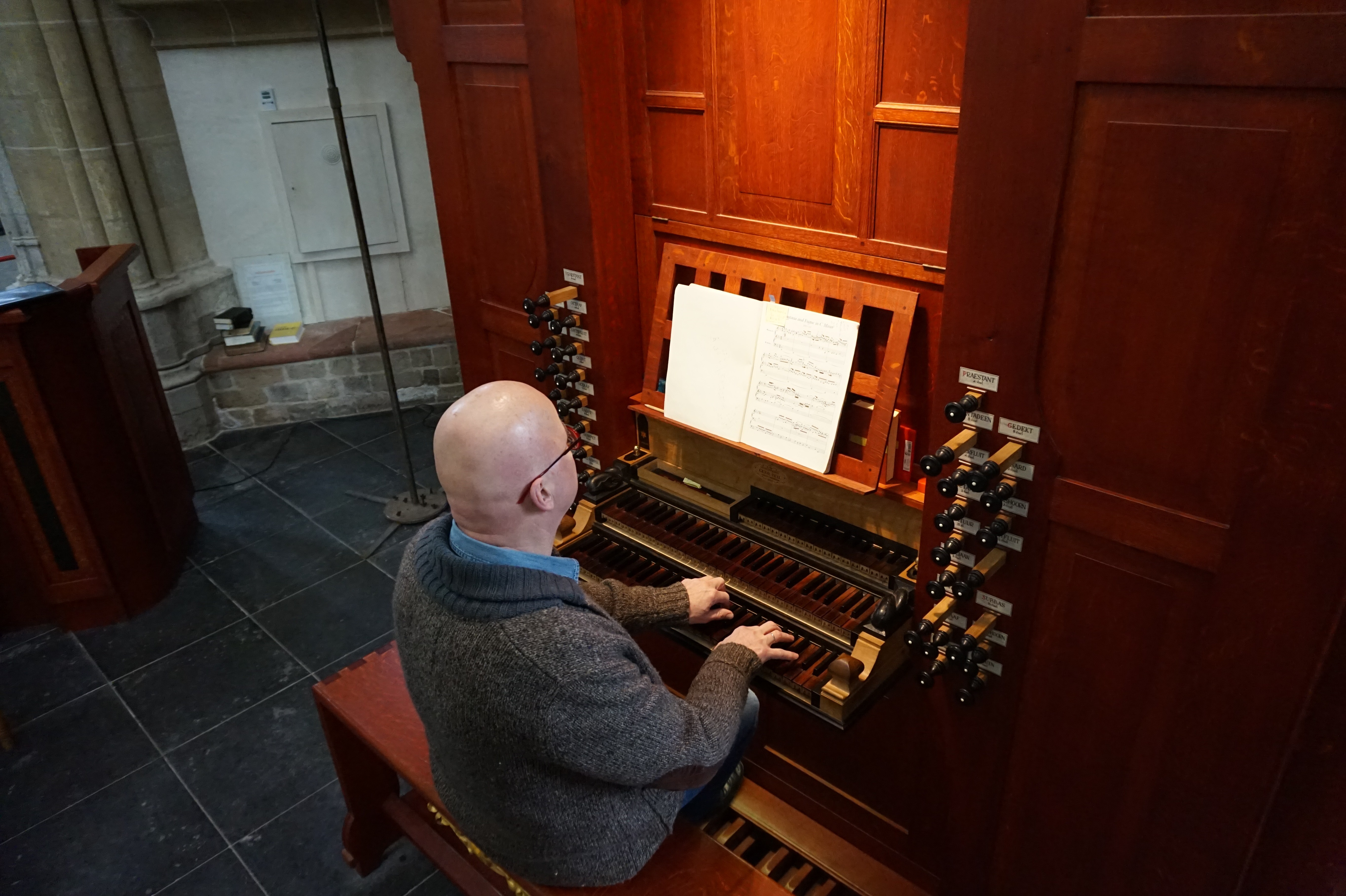 Ab Weegenaar benoemd tot stadsorganist van Kampen