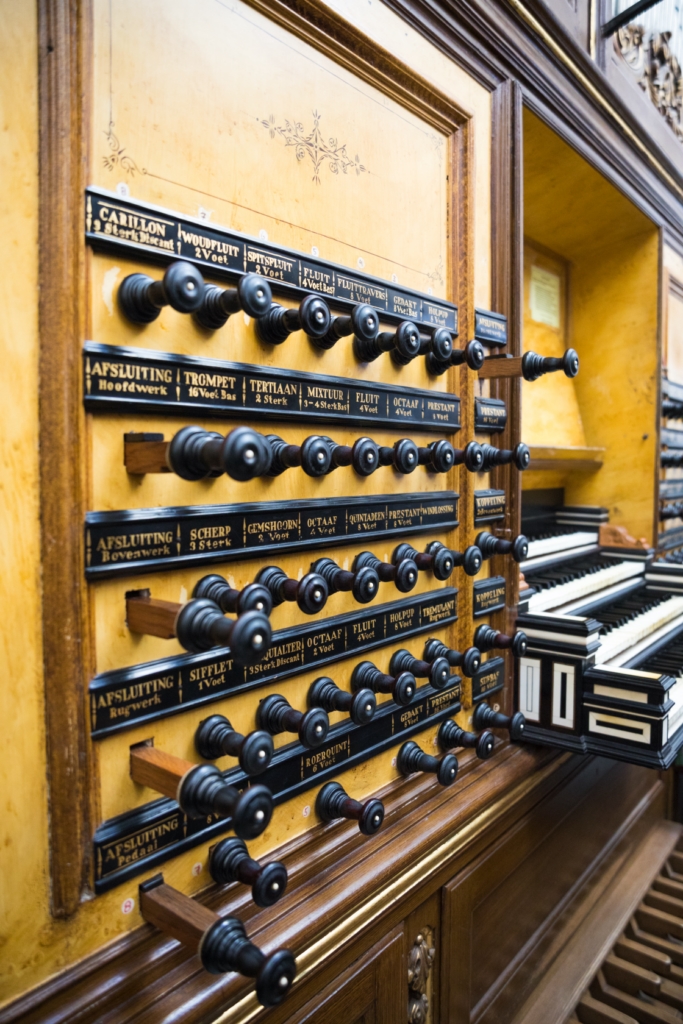 Bovenkerk - speeltafel hoofdorgel